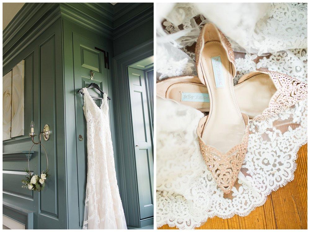 A blush, romantic, rustic wedding at Dulany's Overlook in Frederick, Maryland.