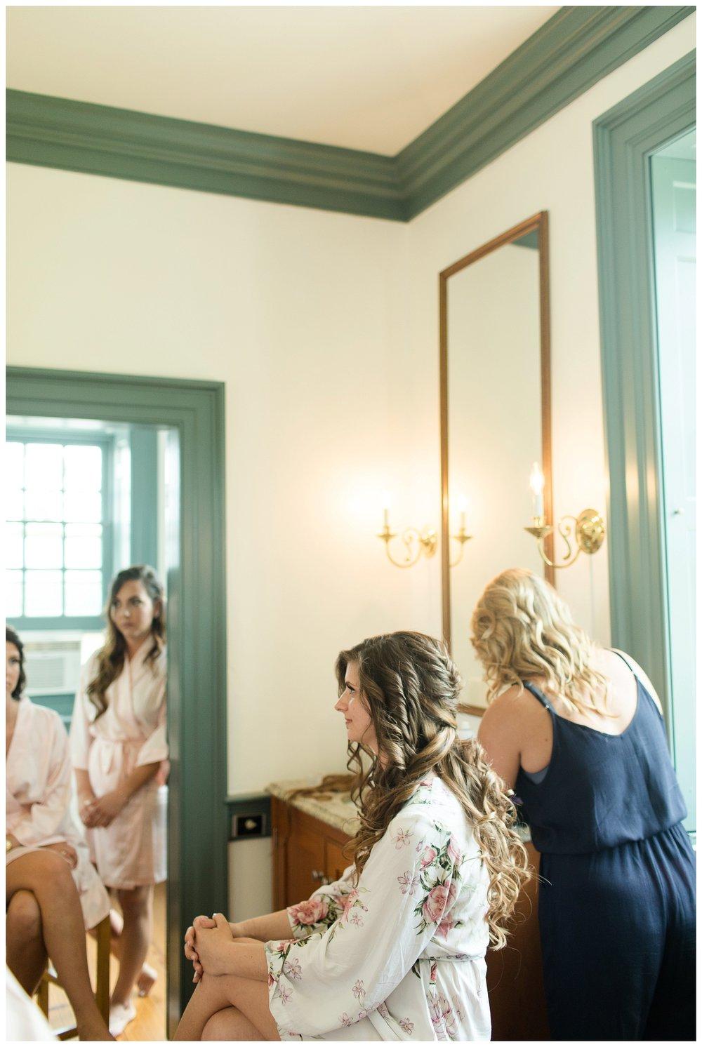 A blush, romantic, rustic wedding at Dulany's Overlook in Frederick, Maryland.