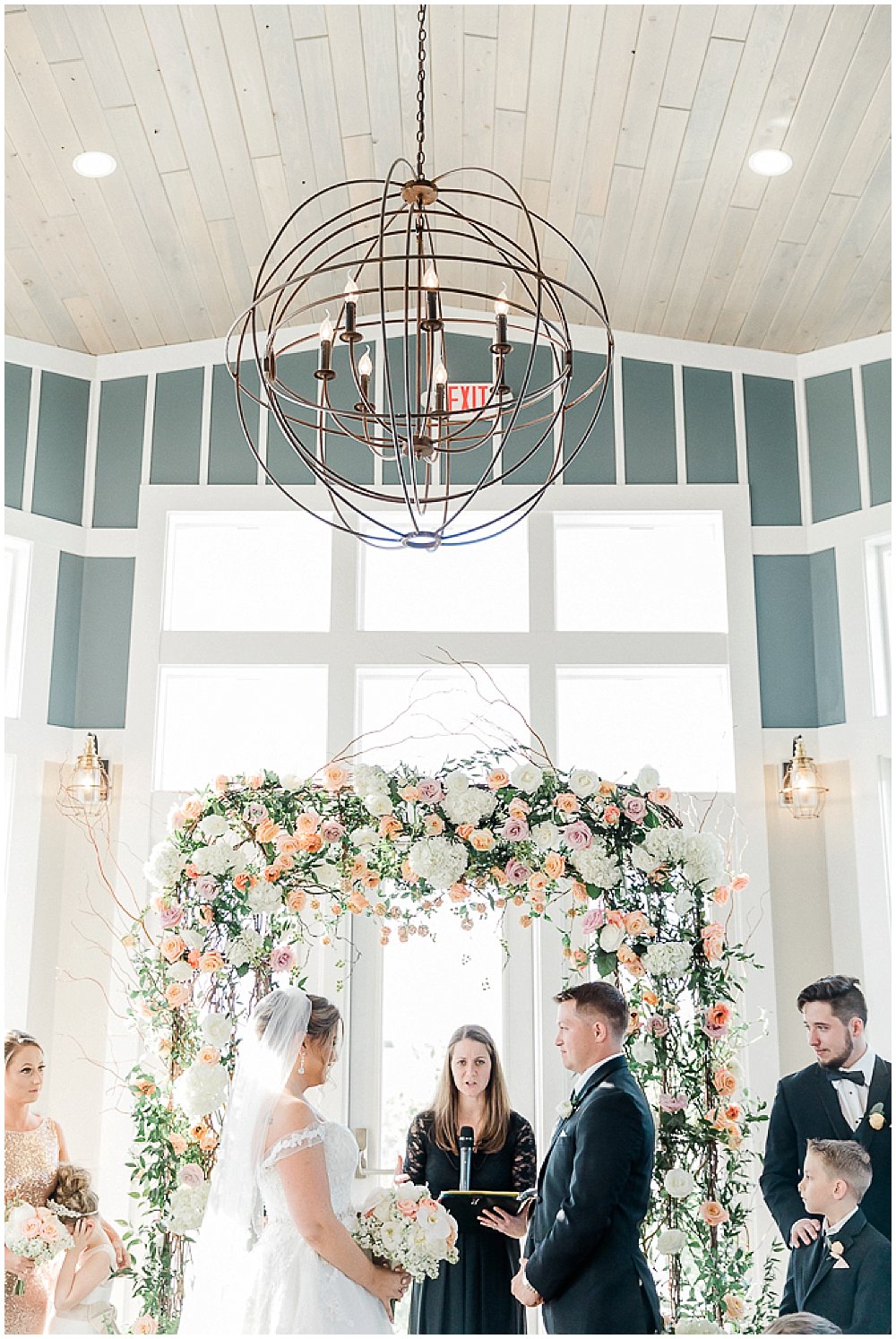 A black tie wedding at the Chesapeake Bay Beach Club on the Eastern Shore of Maryland.