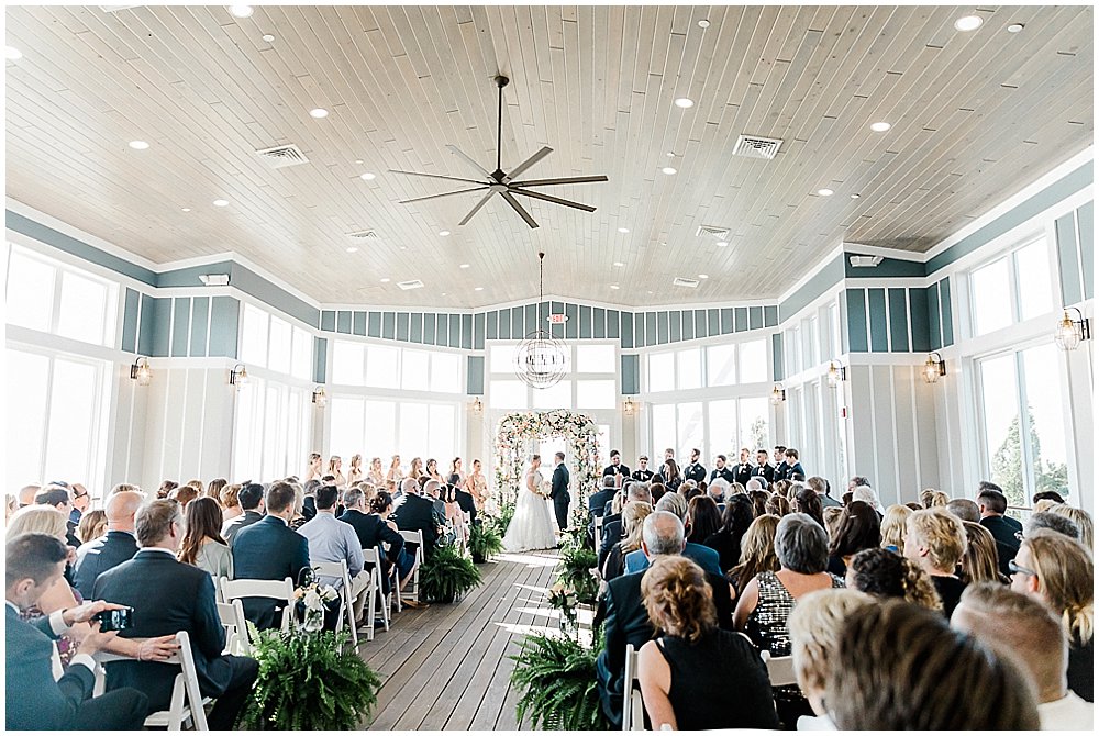 A black tie wedding at the Chesapeake Bay Beach Club on the Eastern Shore of Maryland.