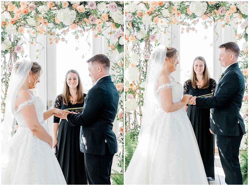 A black tie wedding at the Chesapeake Bay Beach Club on the Eastern Shore of Maryland.