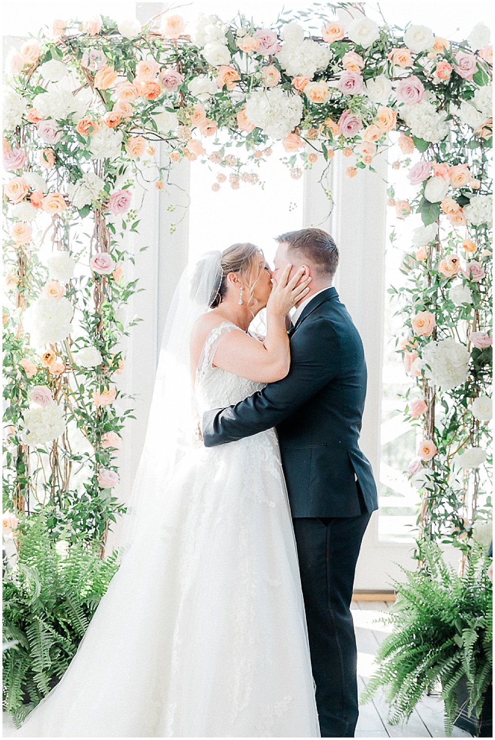 A black tie wedding at the Chesapeake Bay Beach Club on the Eastern Shore of Maryland.