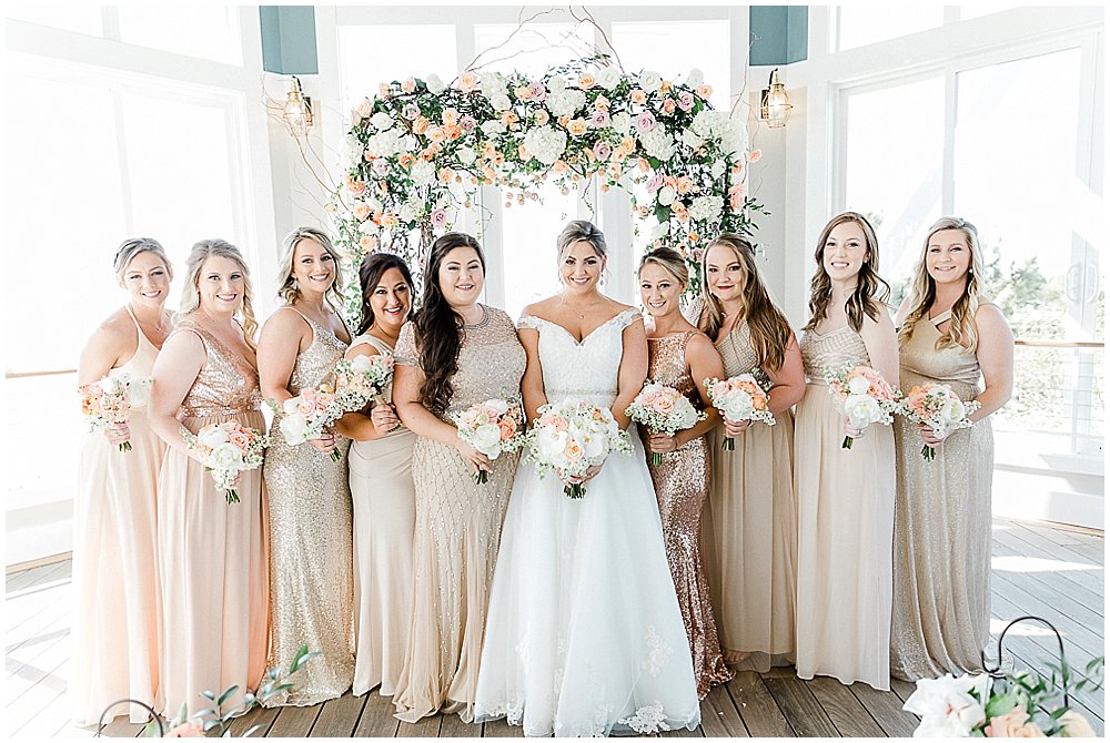 A black tie wedding at the Chesapeake Bay Beach Club on the Eastern Shore of Maryland.