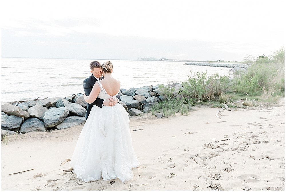 A black tie wedding at the Chesapeake Bay Beach Club on the Eastern Shore of Maryland.