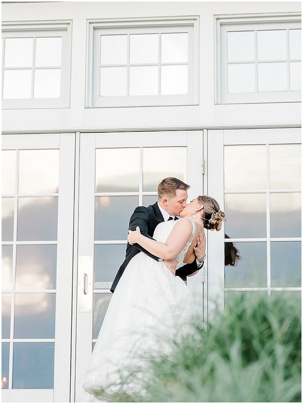 A black tie wedding at the Chesapeake Bay Beach Club on the Eastern Shore of Maryland.