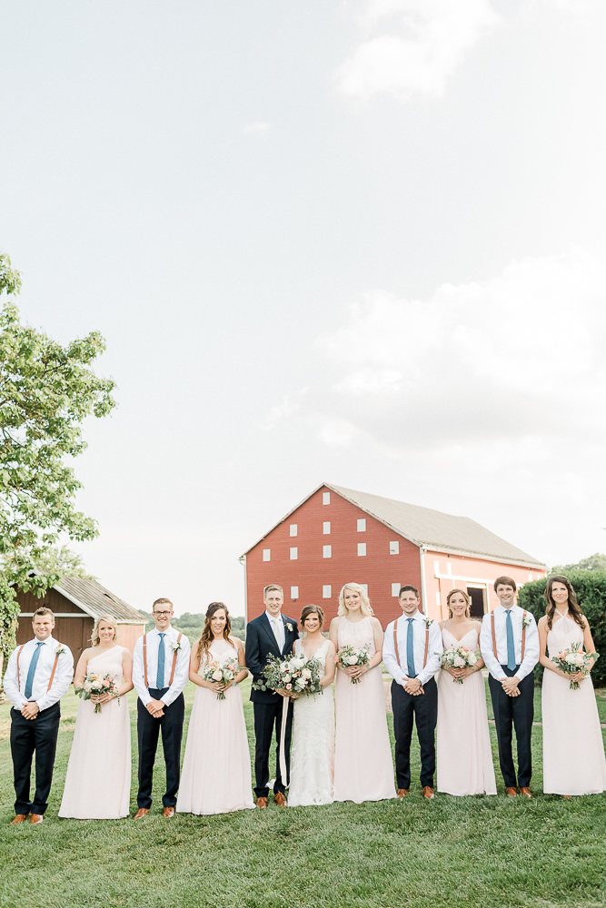 A romantic, rustic wedding at Dulany's Overlook in Frederick, Maryland