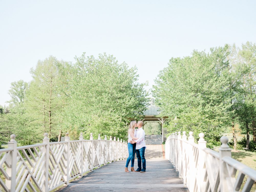 A light and airy engagement session at Quiet Waters Park in Annapolis, Maryland