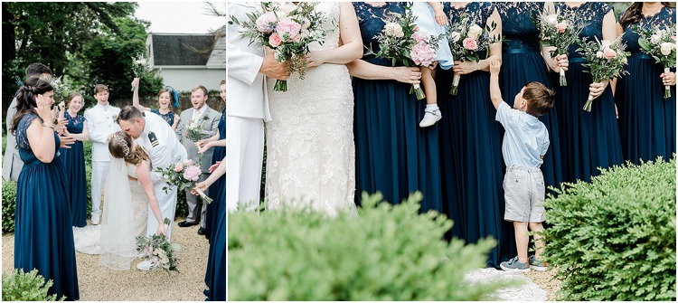 Wedding at William Paca House in Downtown Annapolis, Maryland shot by Kira Nicole Photography