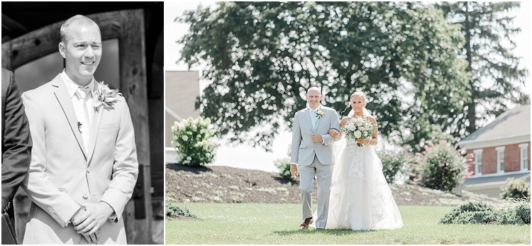 A rustic fairy tale wedding at Wyndridge Farm in Dallastown, Pennsylvania.