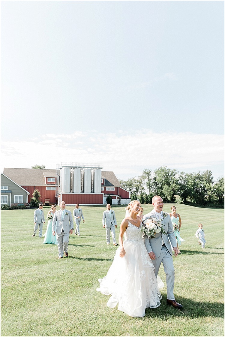 A rustic fairy tale wedding at Wyndridge Farm in Dallastown, Pennsylvania.