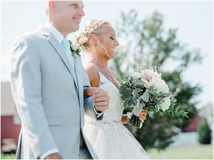 A rustic fairy tale wedding at Wyndridge Farm in Dallastown, Pennsylvania.