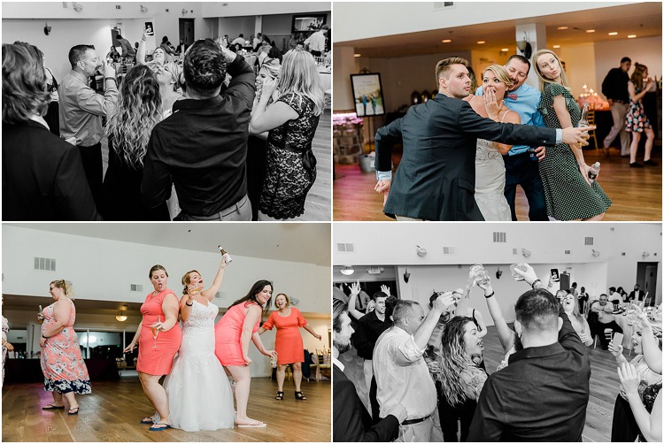 Classic waterfront wedding at the Bayfront Club in Edgemere, Maryland.