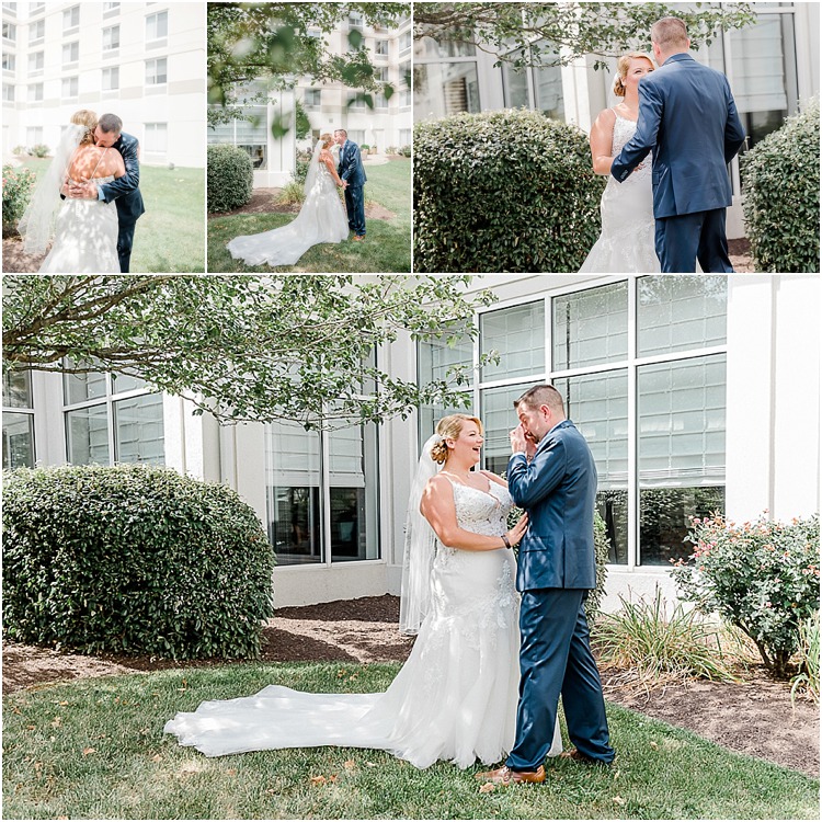 Classic waterfront wedding at the Bayfront Club in Edgemere, Maryland.