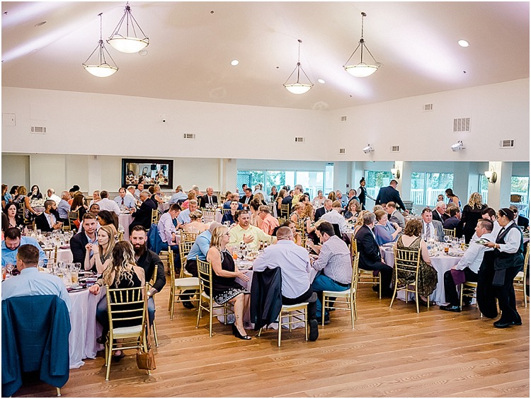 Classic waterfront wedding at the Bayfront Club in Edgemere, Maryland.