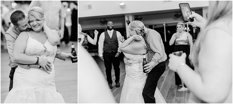 Classic waterfront wedding at the Bayfront Club in Edgemere, Maryland.