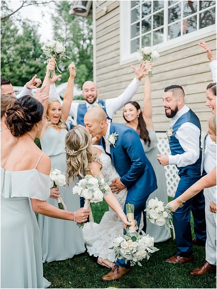 A CBBC Beach House wedding in Kent Island, Maryland. Classic, elegant, waterfront wedding.