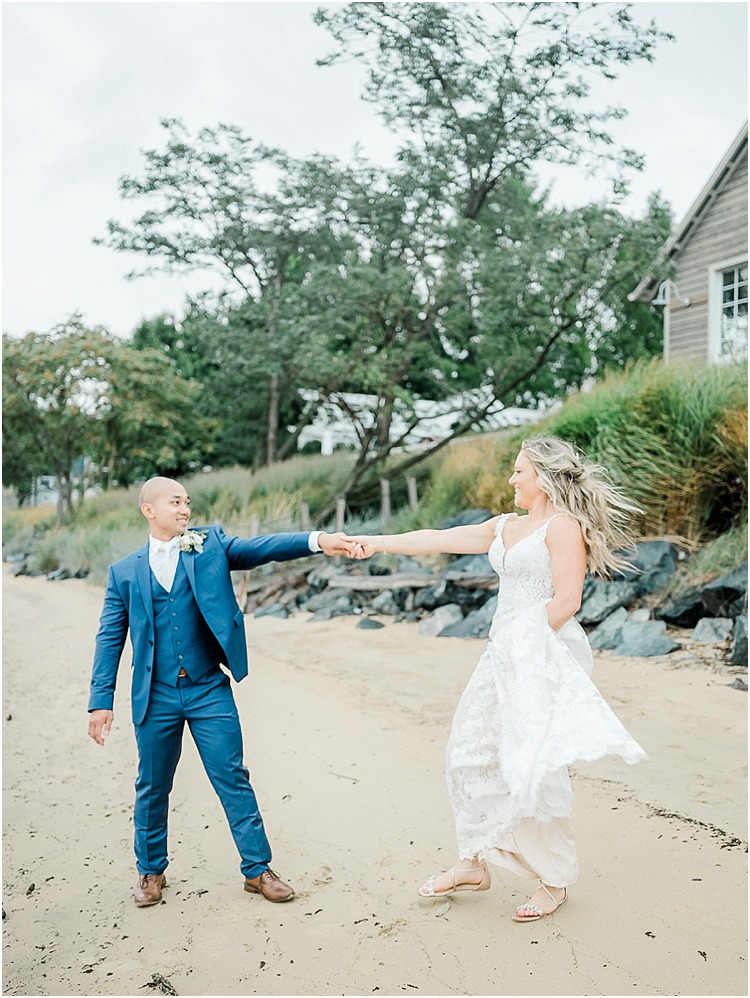 A CBBC Beach House wedding in Kent Island, Maryland. Classic, elegant, waterfront wedding.