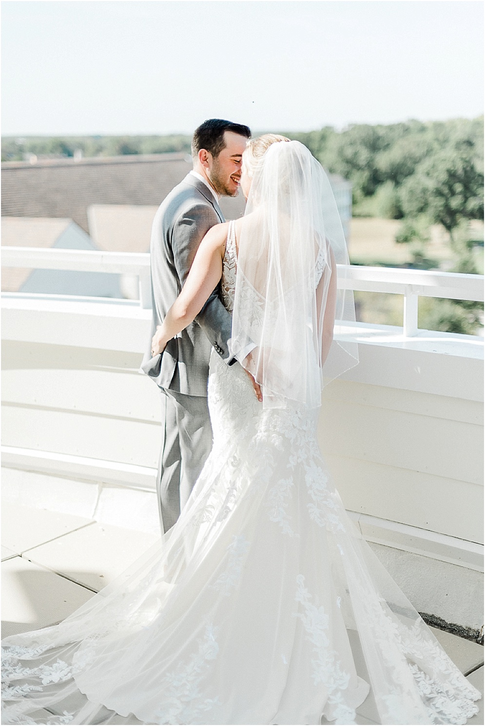 A wild Hyatt wedding where the ceremony took place on a dock on the Choptank River in Cambridge, Maryland.