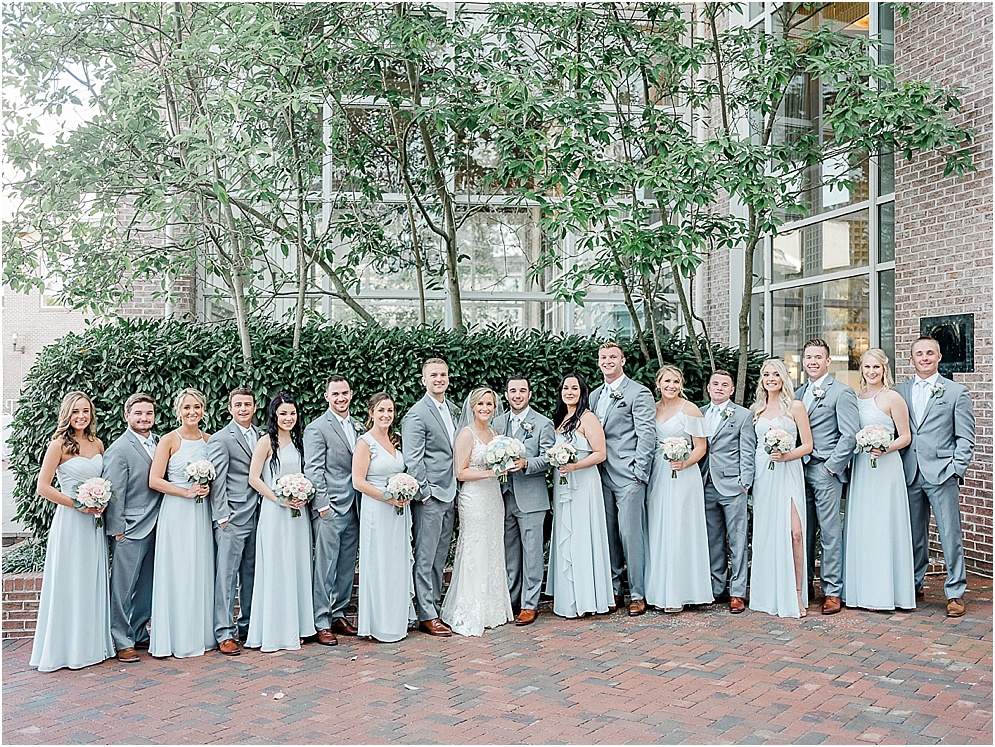 A wild Hyatt wedding where the ceremony took place on a dock on the Choptank River in Cambridge, Maryland.