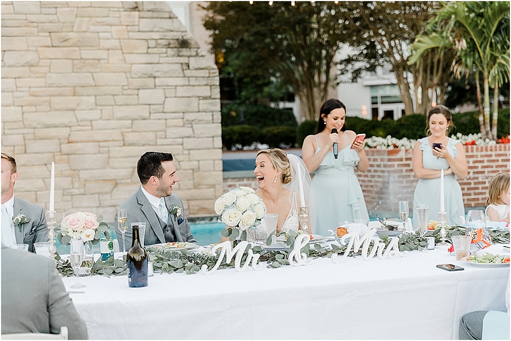 A fun, emotional wedding at the Hyatt in Cambridge, Maryland.