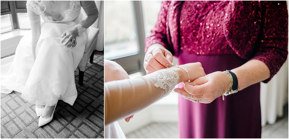 A chic, industrial wedding at the Winslow Room in Baltimore, Maryland.