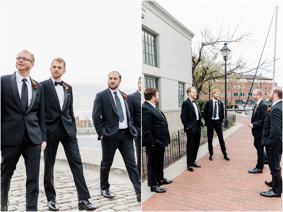 A chic, industrial wedding at the Winslow Room in Baltimore, Maryland.