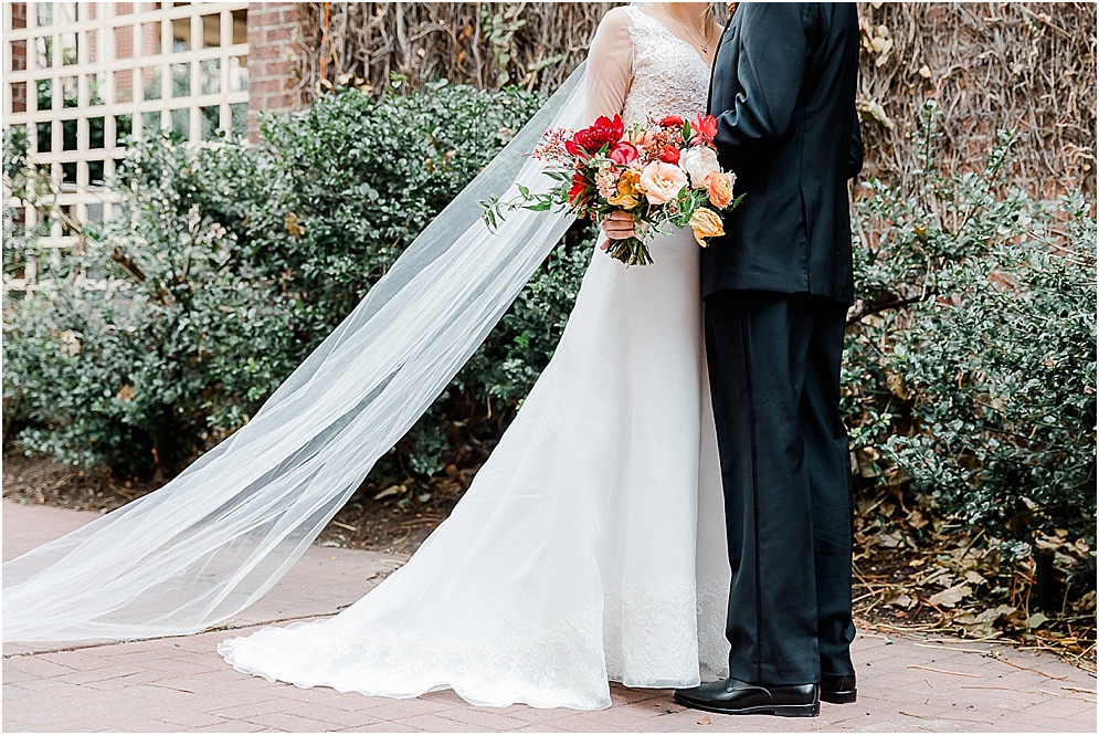 A chic, industrial wedding at the Winslow Room in Baltimore, Maryland.