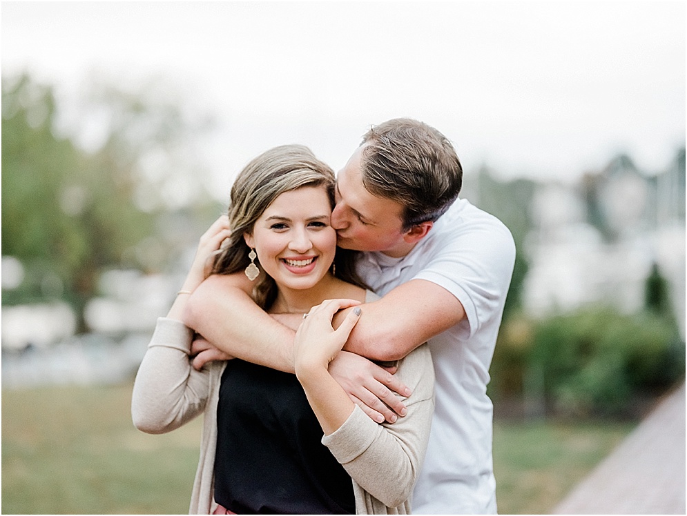 A playful engagement session in Downtown Annapolis