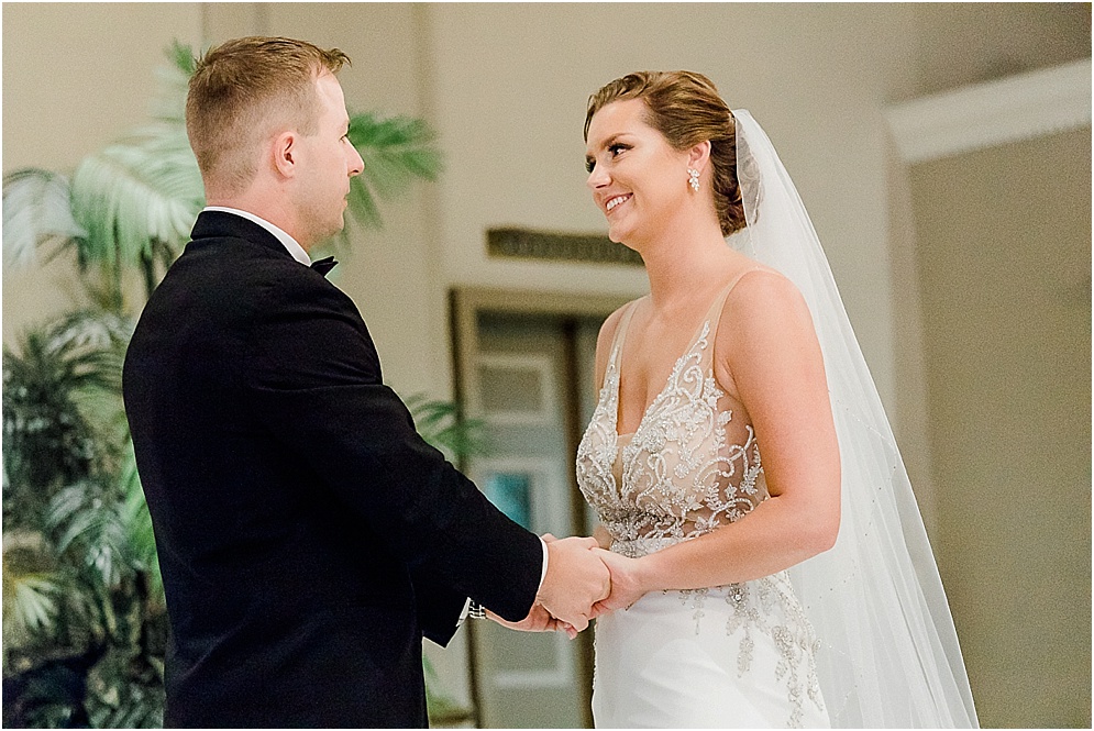 A black and gold Great Gatsby themed wedding at the Belvedere Hotel in Baltimore, Maryland.