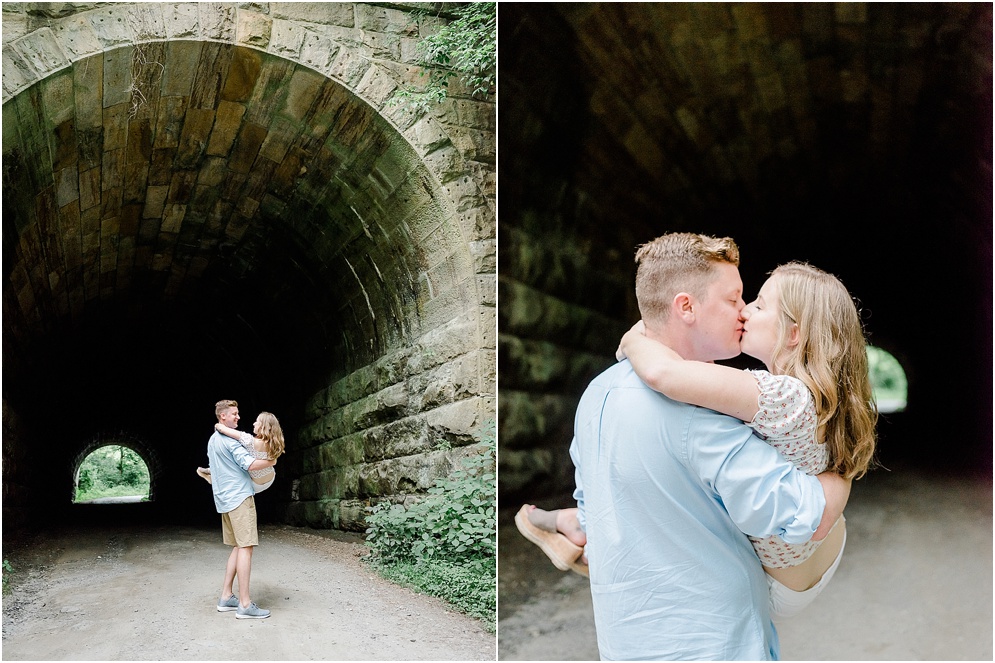 A hidden forest photo shoot at Shenk's Ferry Wildflower Preserve in Lancaster, Pennsylvania. 