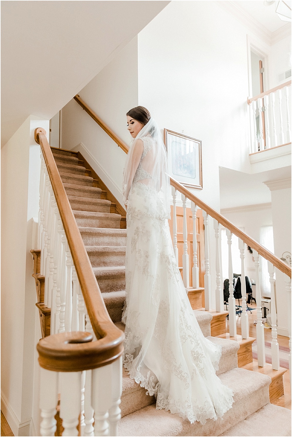 A simple, elegant backyard wedding in Annapolis, Maryland. Family is important to this couple so they focused on family throughout their wedding day.