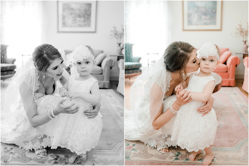 A simple, elegant backyard wedding in Annapolis, Maryland. Family is important to this couple so they focused on family throughout their wedding day.