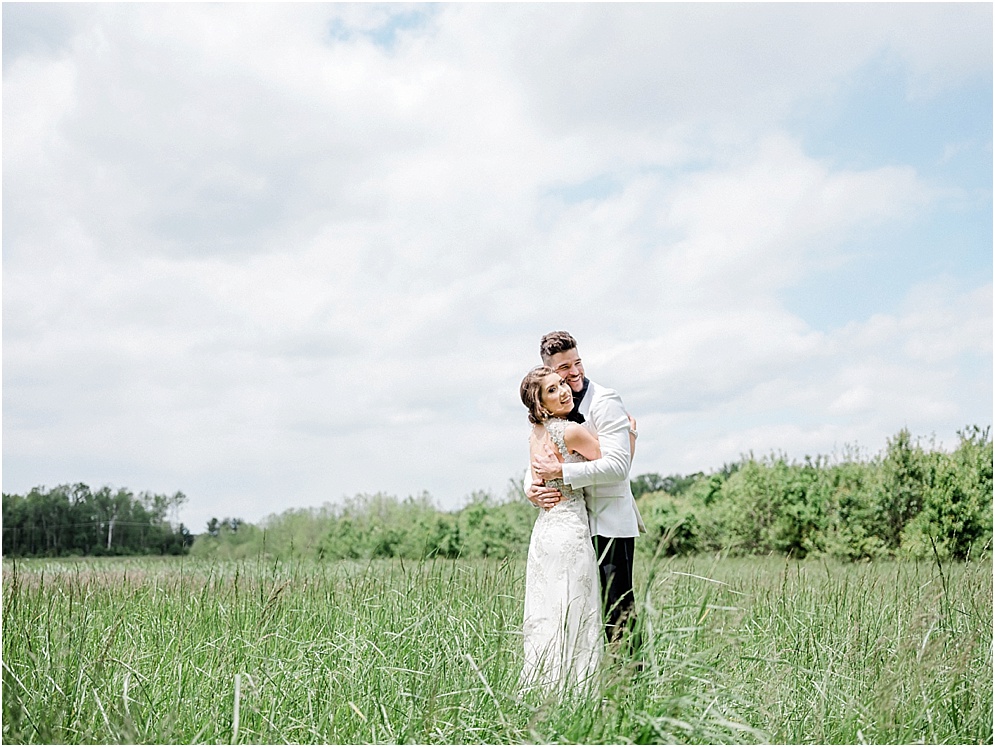 A simple, elegant backyard wedding in Annapolis, Maryland. Family is important to this couple so they focused on family throughout their wedding day.