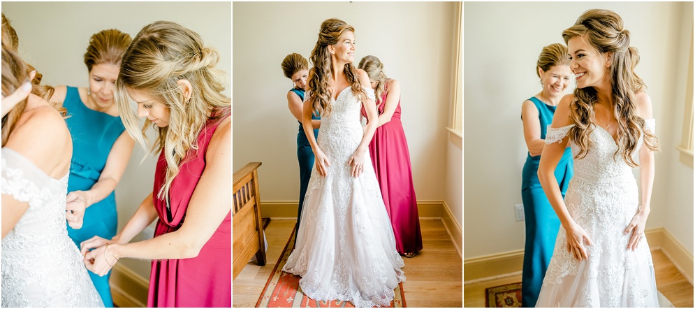 An elegant wedding at Herrington on the Bay, which is an Annapolis waterfront wedding venue. This wedding used reds & blushes to add romance.