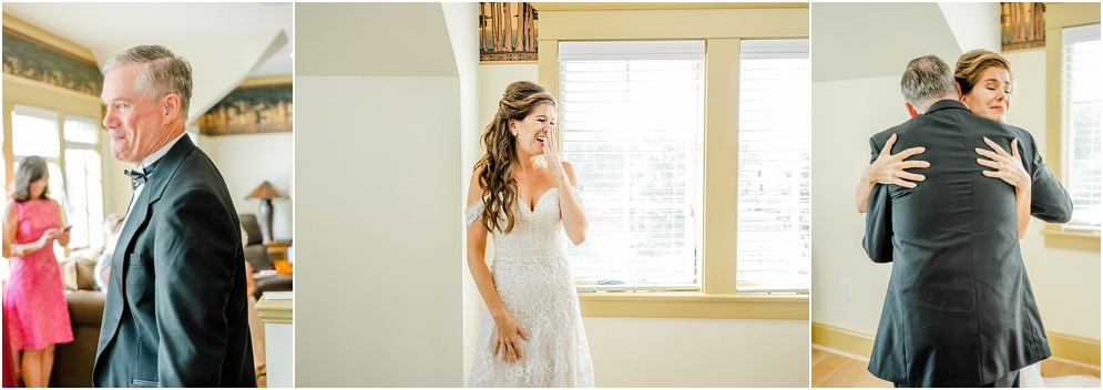 An elegant wedding at Herrington on the Bay, which is an Annapolis waterfront wedding venue. This wedding used reds & blushes to add romance.