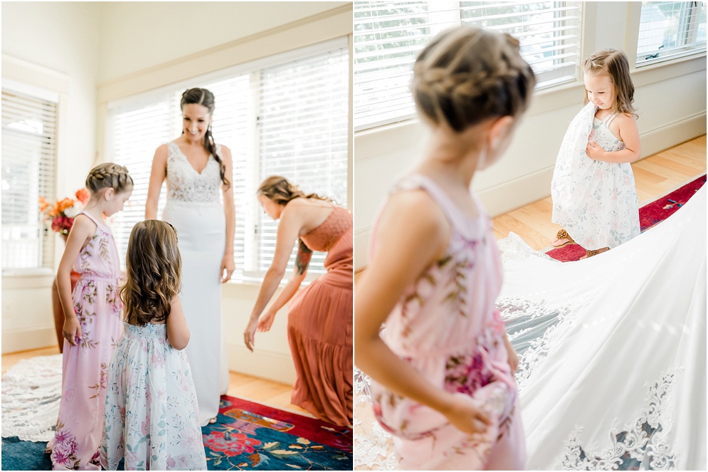 A colorful, island inspired wedding at Herrington on the Bay.