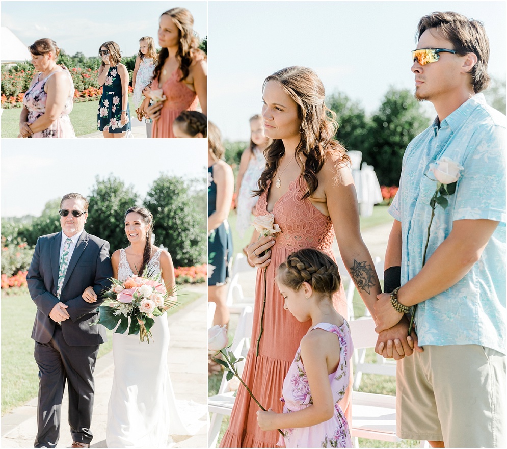 A colorful, island inspired wedding at Herrington on the Bay.