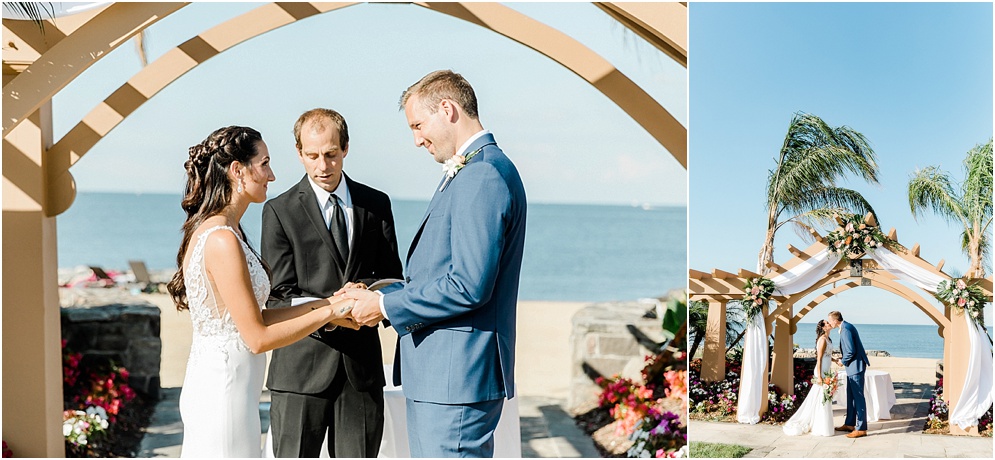 A colorful, island inspired wedding at Herrington on the Bay.