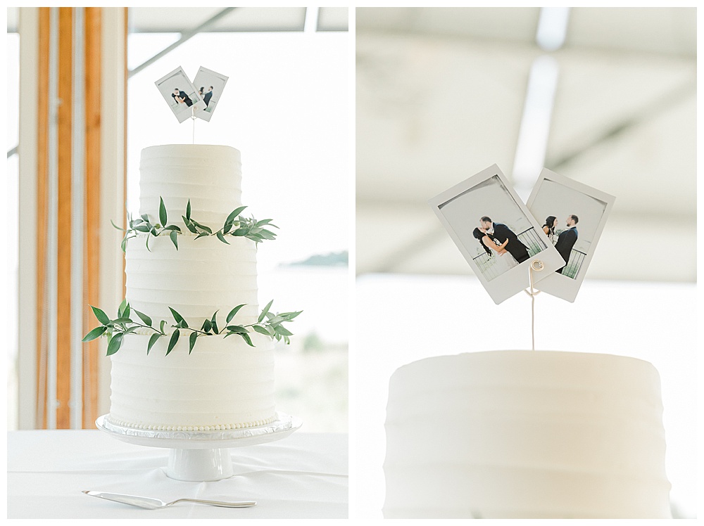 A navy and periwinkle nautical wedding at the Chesapeake Bay Foundation in Annapolis, Maryland.